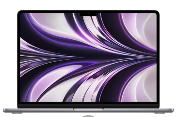 Apple MacBook Air 13.6 8核M2芯片(8核图形处理器) 8G 256G SSD 深空灰 笔记本电脑 MLXW3CH/A